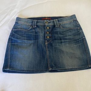7 for all mankind jean Miniskirt